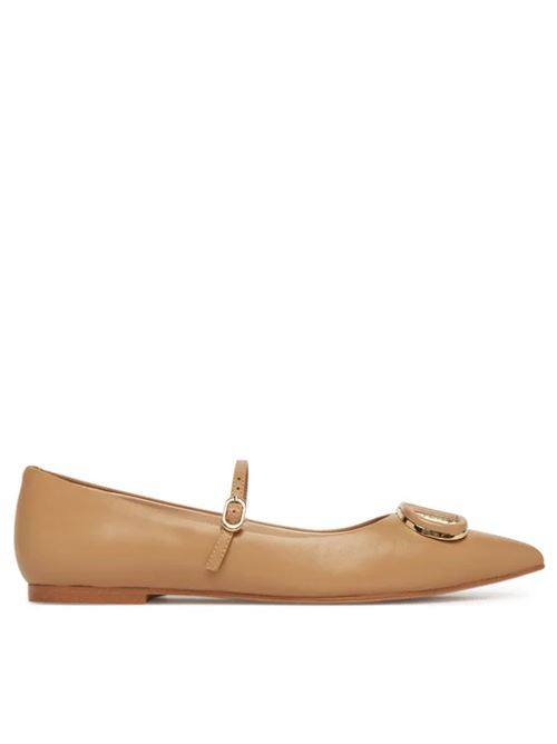 BALLERINA OVAL T TWIN SET | 251TCP06400044 CAMEL